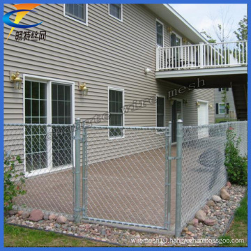 Hot Dipped Galvanized Iron Wire Chain Link Fence